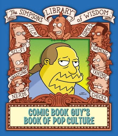 Cover of Comic Book Guy's book of pop culture