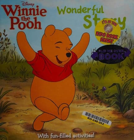 Cover of Disney Winnie the Pooh Flip Me Over Book: Wonderful Story and Fun-Filled Activities