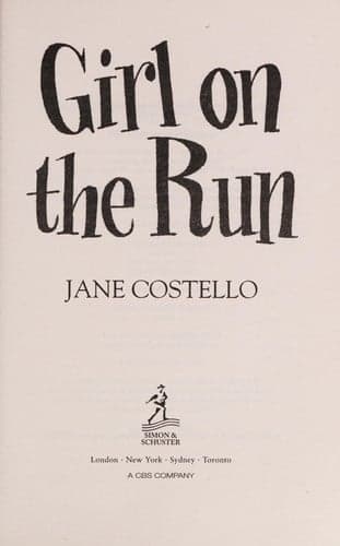 Cover of Girl on the run