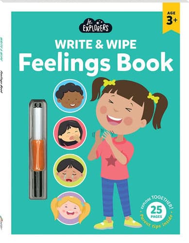 Cover of Junior Explorers Write & Wipe Feelings