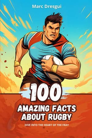 Cover of 100 Amazing Facts about Rugby: Dive into the Heart of the Fray