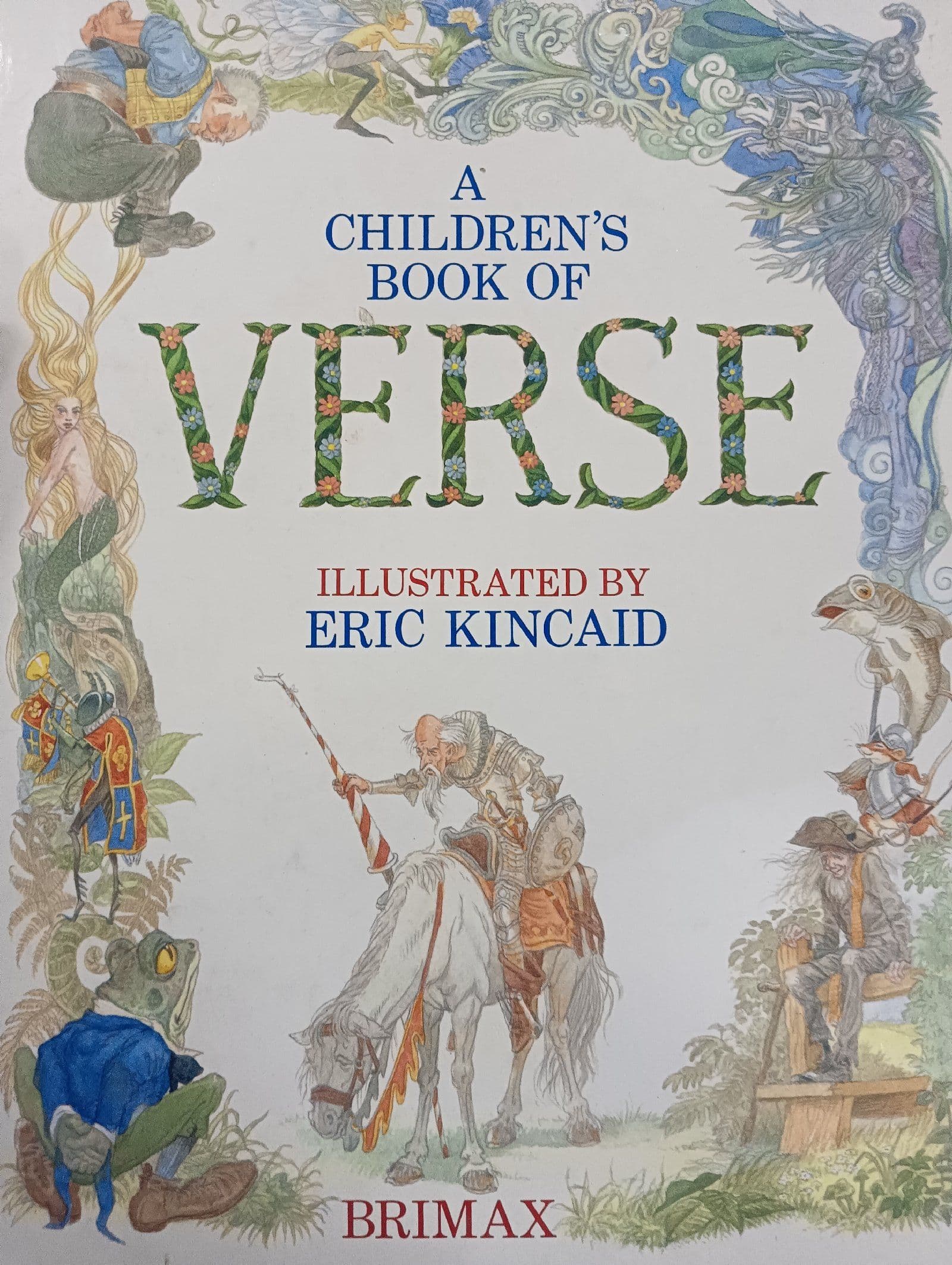 Cover of A Children's Book of Verse