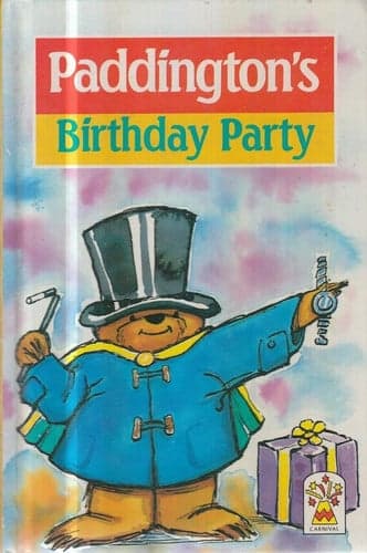 Cover of Paddington's birthday party