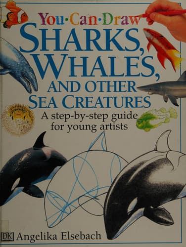 Cover of You Can Draw Sharks, Whales, and Other Sea Creatures