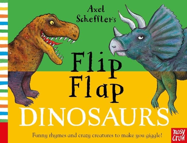 Cover of Flip Flap Dinosaurs