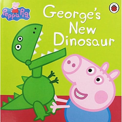 Cover of Peppa Pig George's new dinosaur