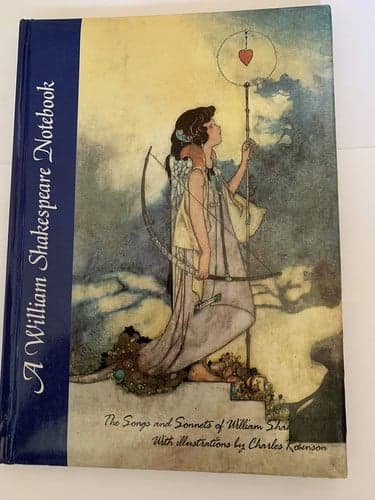 Cover of A William Shakespeare Notebook (The Songs and Sonnets of William Shakespeare)