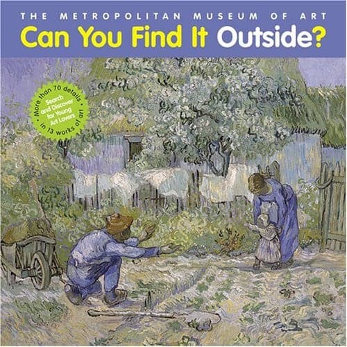 Cover of Can You Find It Outside? Search and Discover for Young Art Lovers