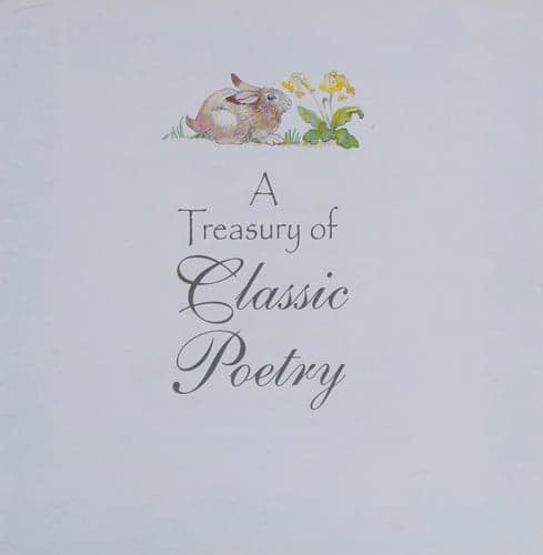 Cover of Treasury of Poetry