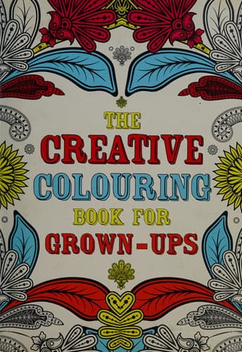 Cover of The Creative Colouring Book for Grown-ups