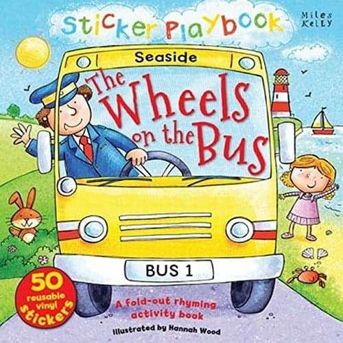 Cover of Sticker Playbook the Wheels on the Bus