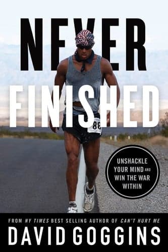 Cover of Never Finished Unshackle Your Mind and Win the War Within