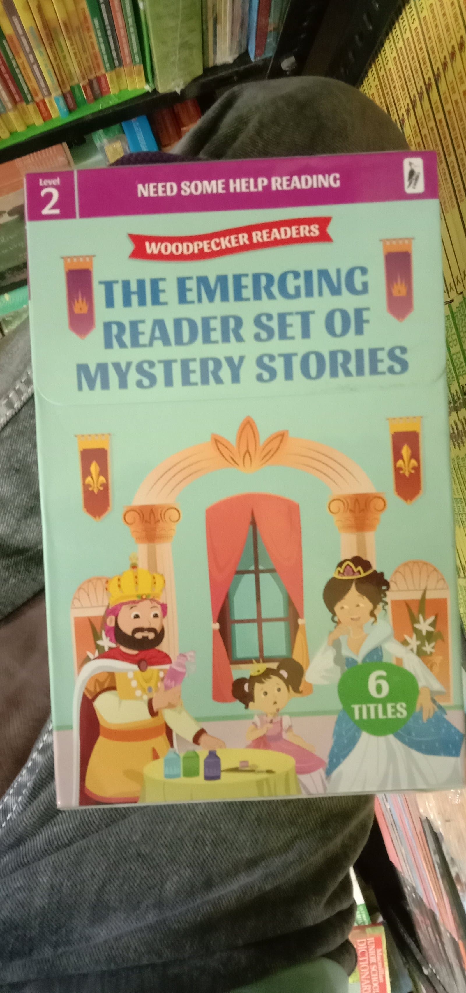 Cover of the emerging reader set of mystery stories