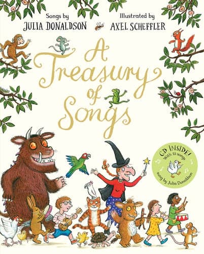 Cover of A Treasury of Songs Book and CD Pack