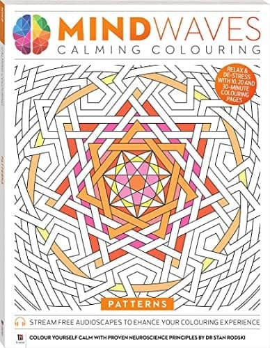 Cover of Mindwaves Calming Colouring: Patterns