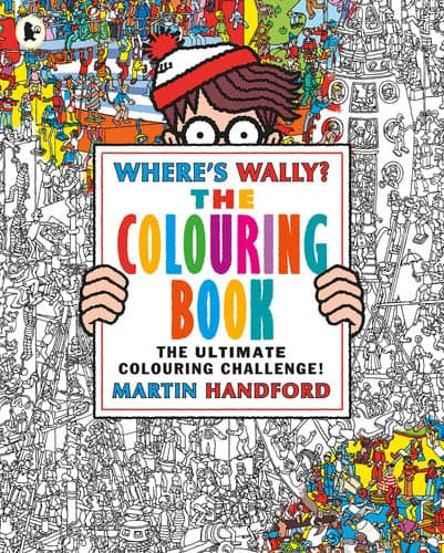 Cover of Where's Wally? the Colouring Book!