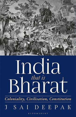 Cover of India that is Bharat Coloniality, Civilisation, Constitution