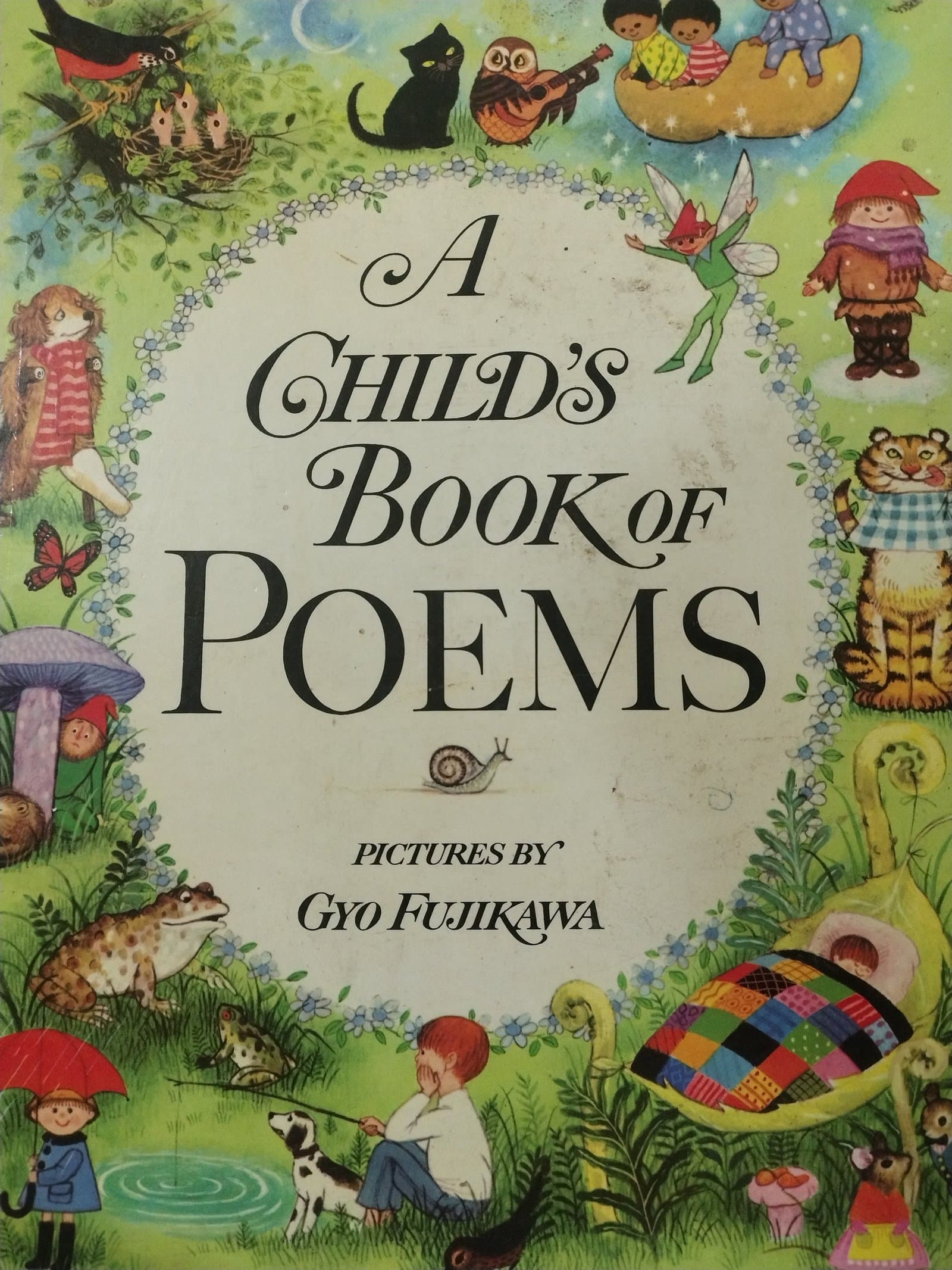 Cover of a child's book of poems