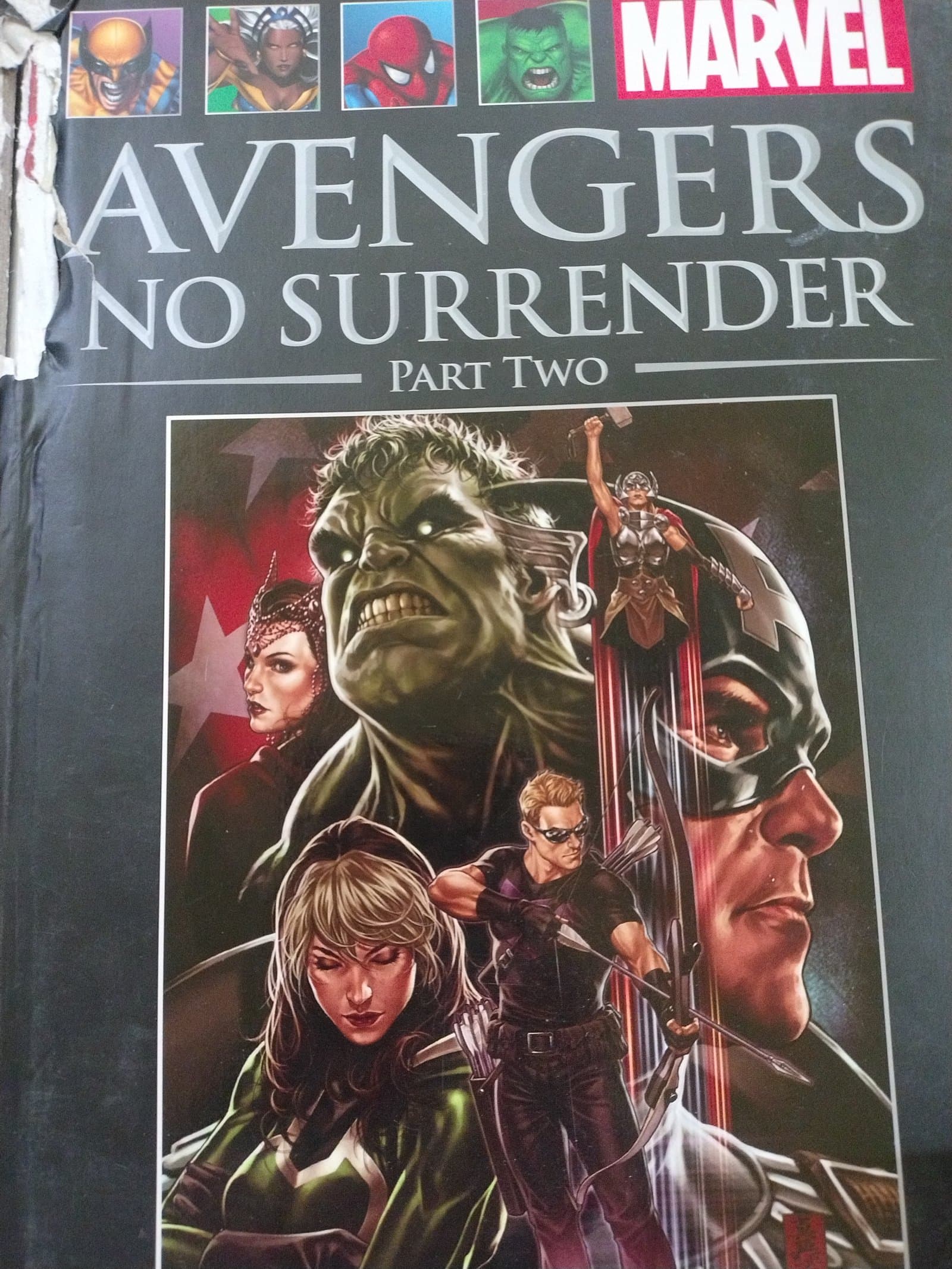 Cover of avengers on surrender