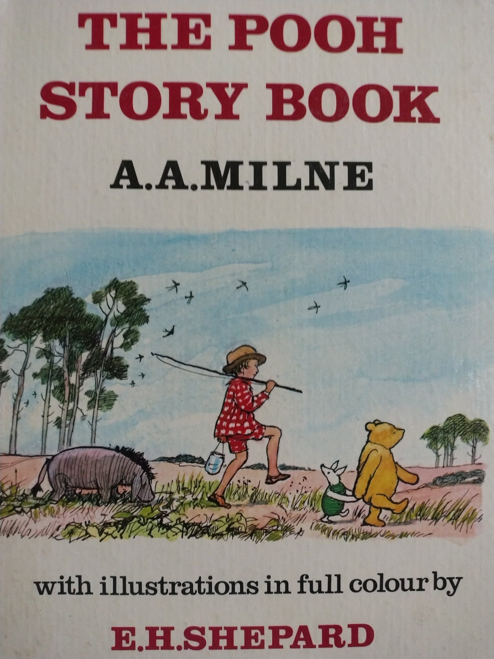 Cover of the pooh story book 📚📖📚📖