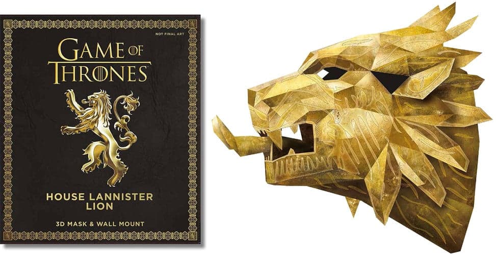Cover of Game of Thrones Mask: House Lannister Lion