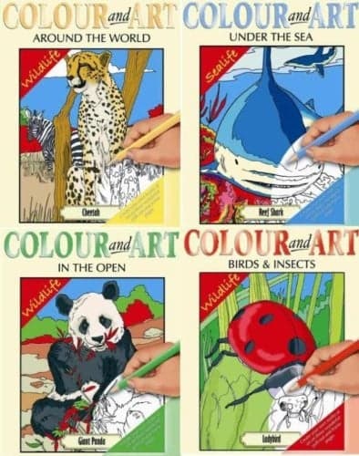 Cover of Colour and Art: Wildlife / Sealife