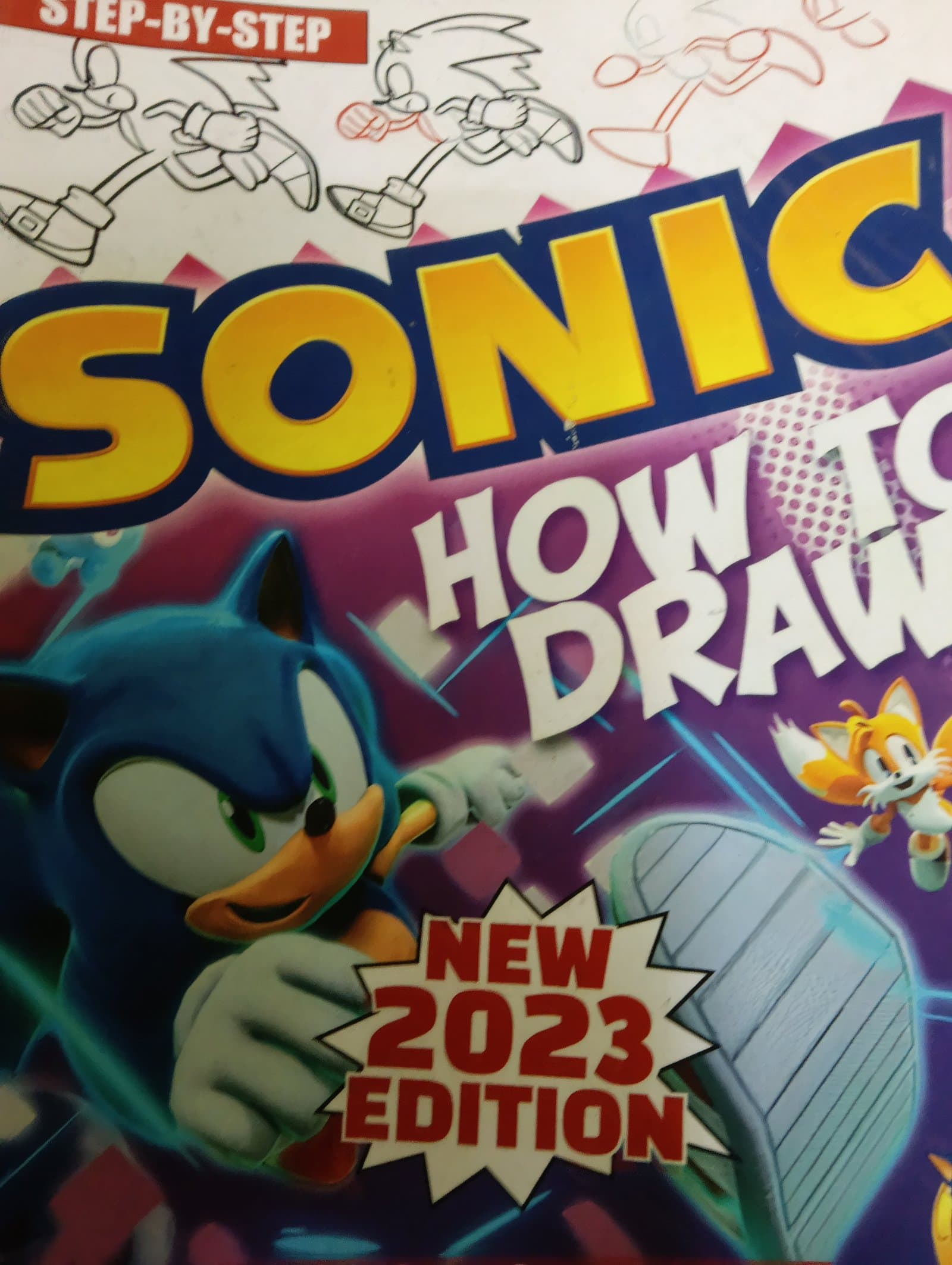 Cover of sonic how to draw