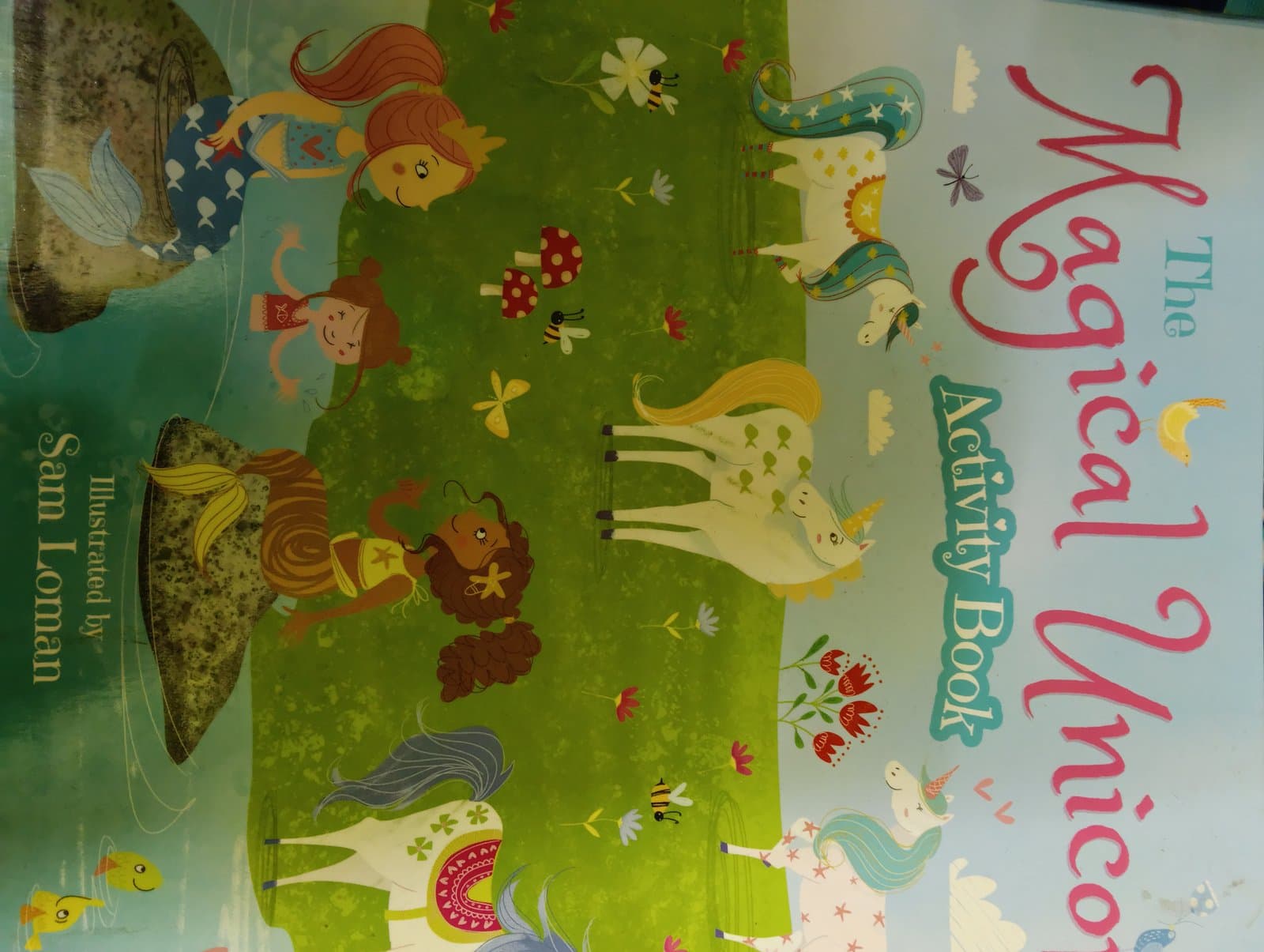 Cover of the magical unicorn