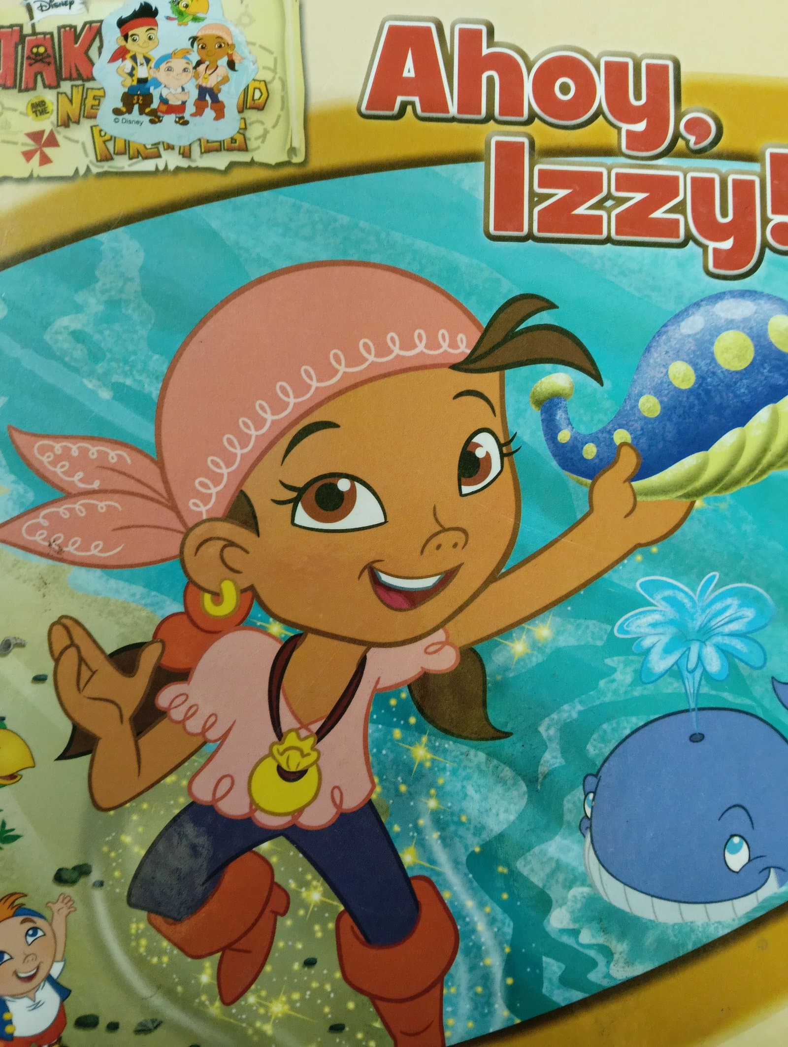 Cover of ahoy Izzy