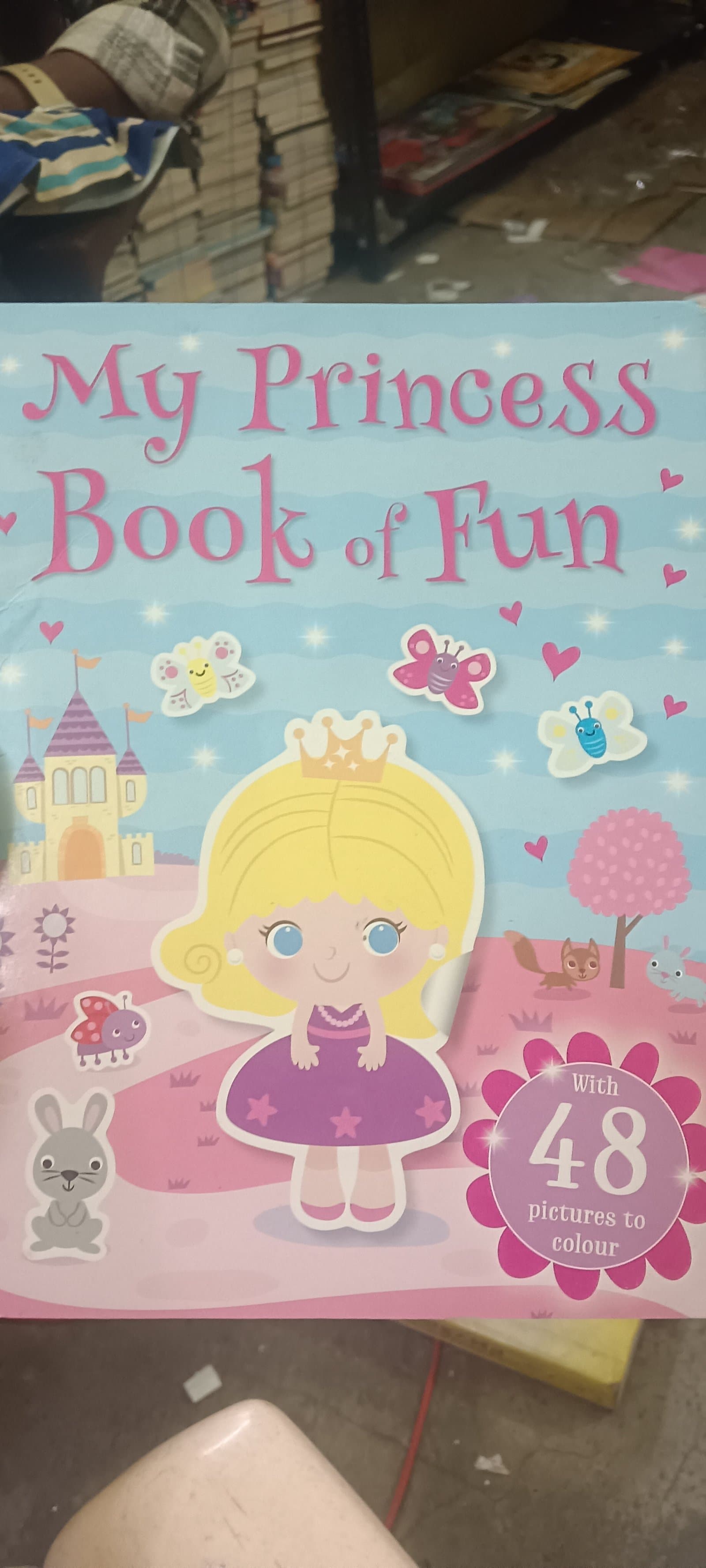 Cover of my princess book of fun