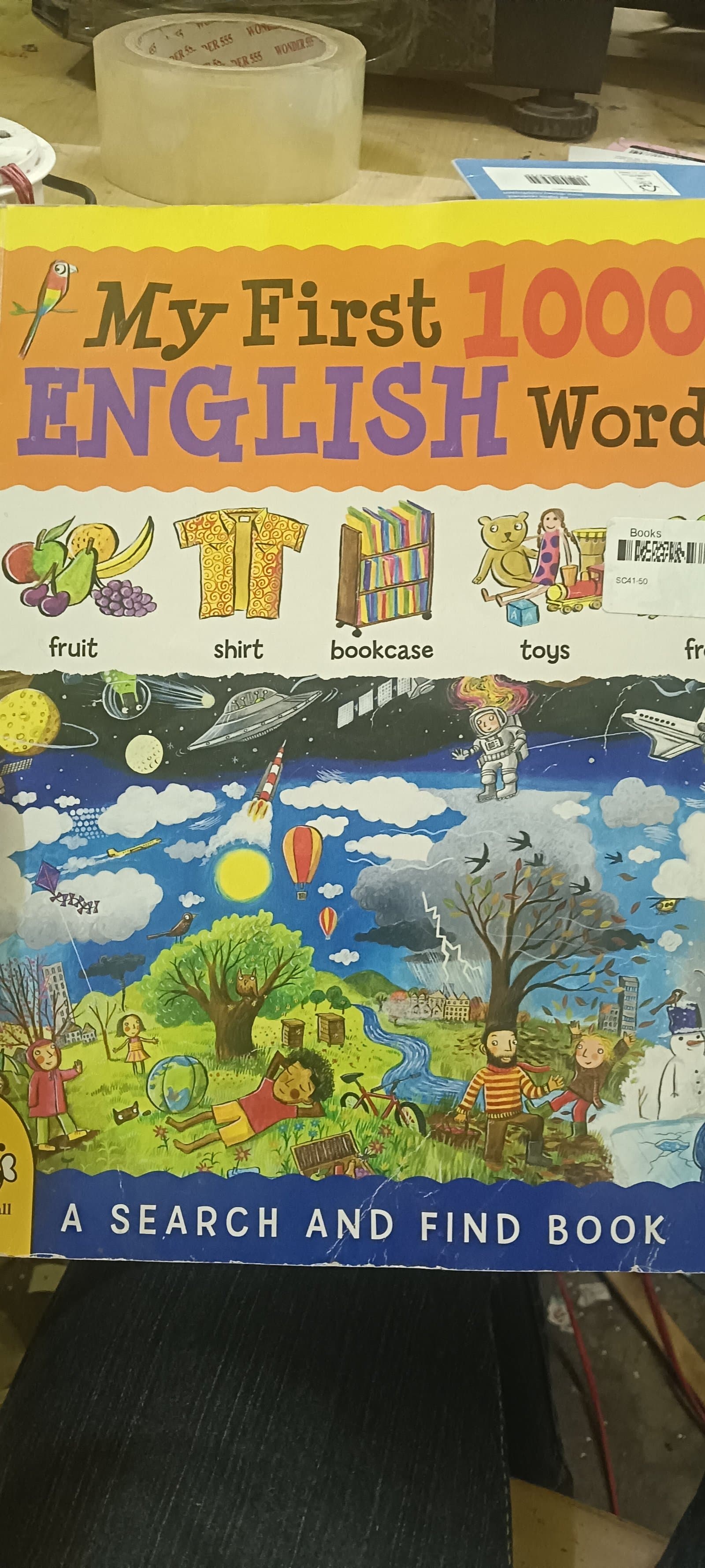 Cover of my first 1000 english words