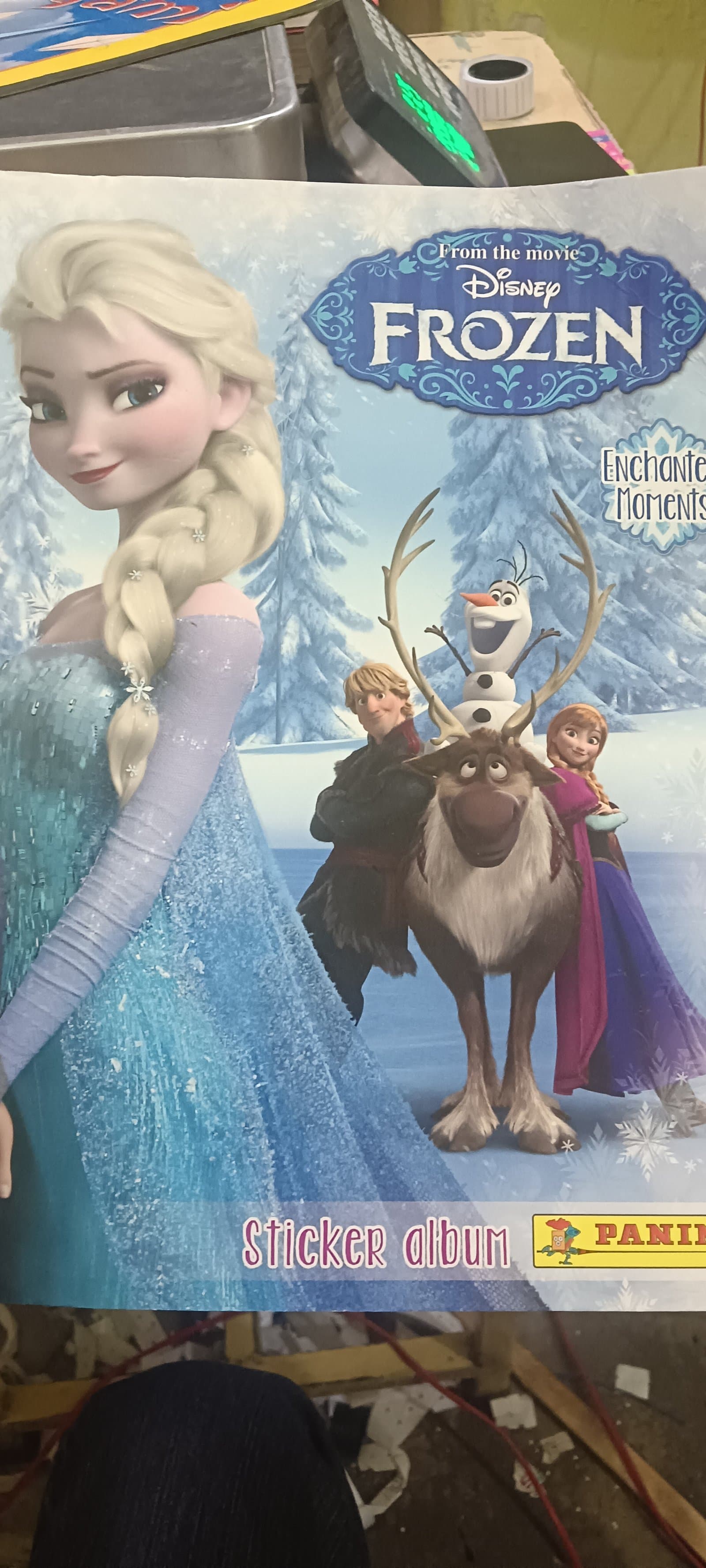 Cover of disney frozen sticker book