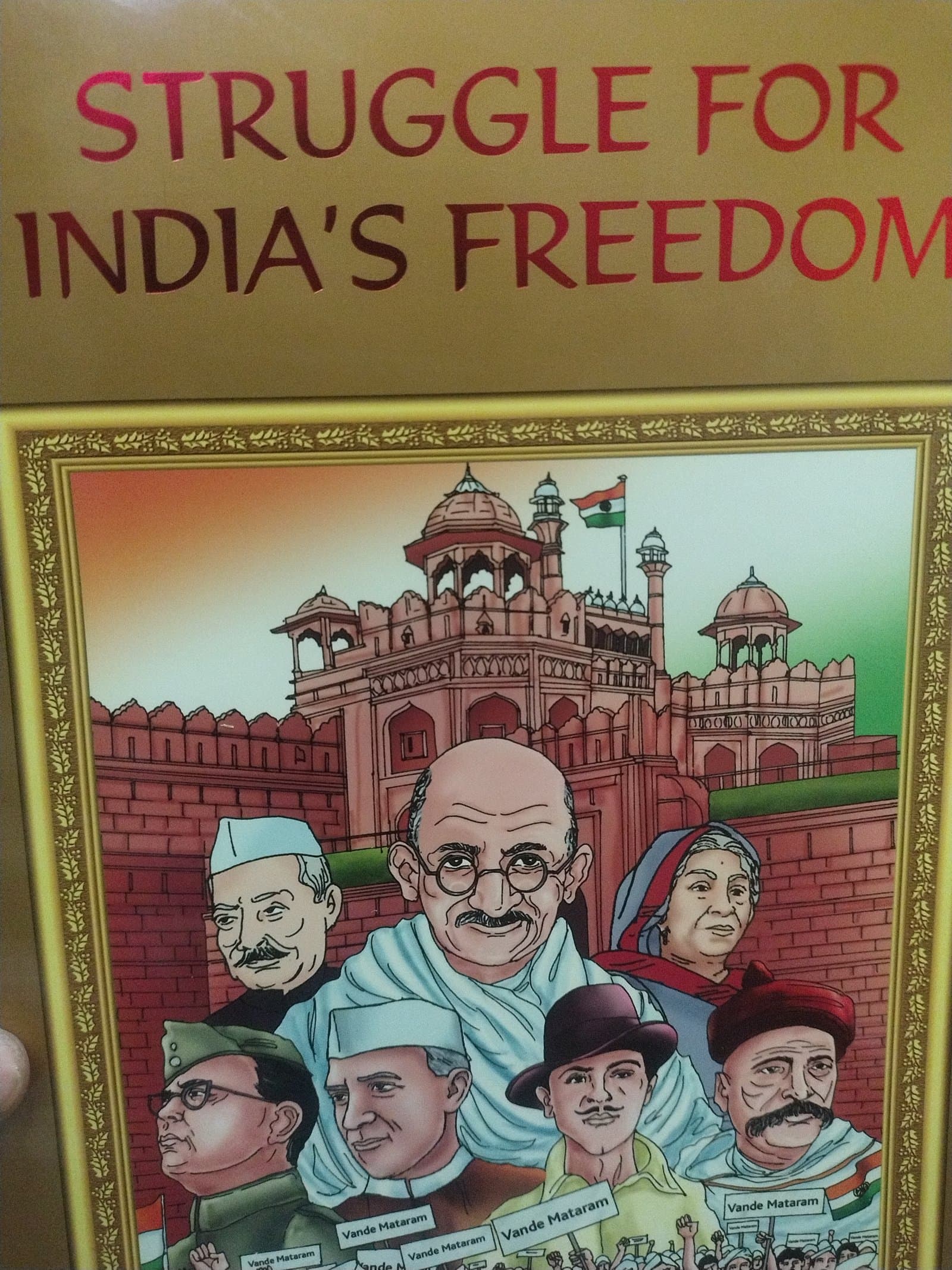 Cover of STRUGGLE FOR INDIA'S FREEDOM ⛓️💥