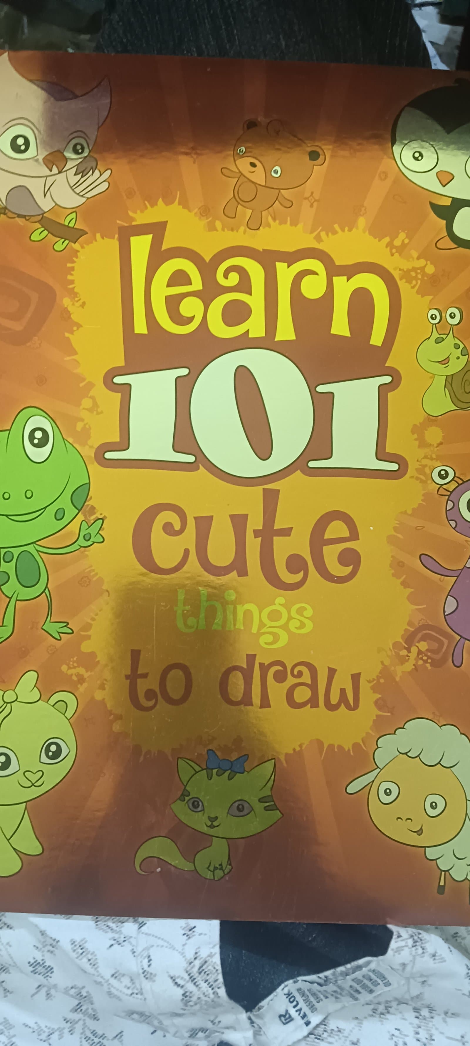 Cover of learn 101 cute things to draw