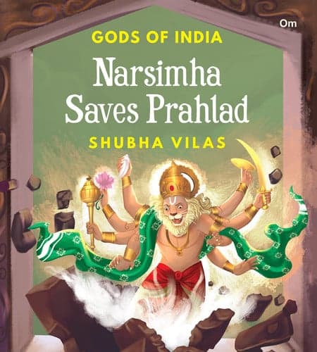 Cover of Giants And Demons Gods Of India Narasimha Saves Prahlad