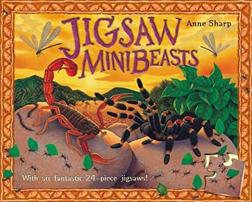 Cover of Jigsaw Minibeasts With Six Fantastic 24-piece Jigsaws!