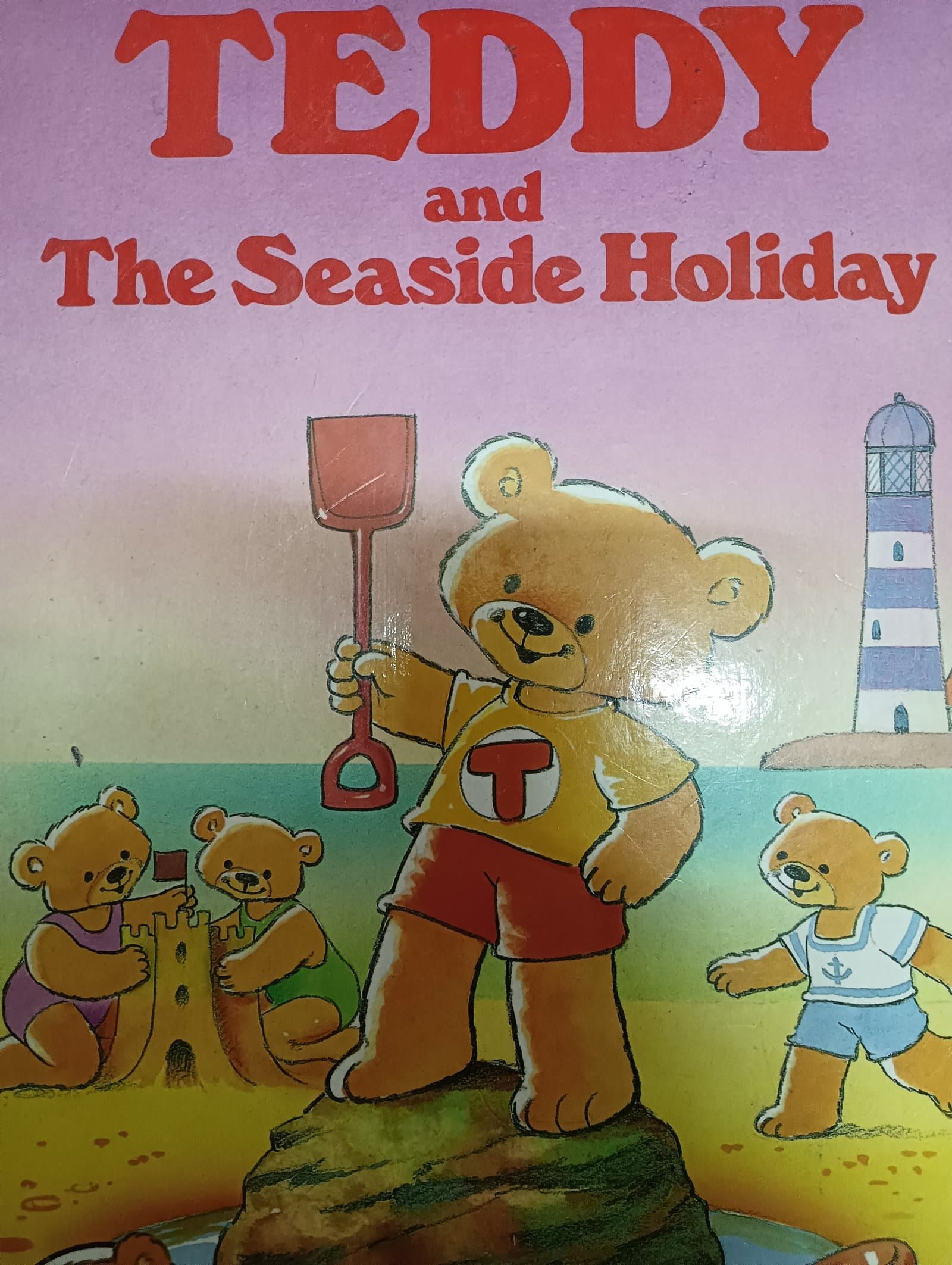 Cover of Teddy and the seaside holiday