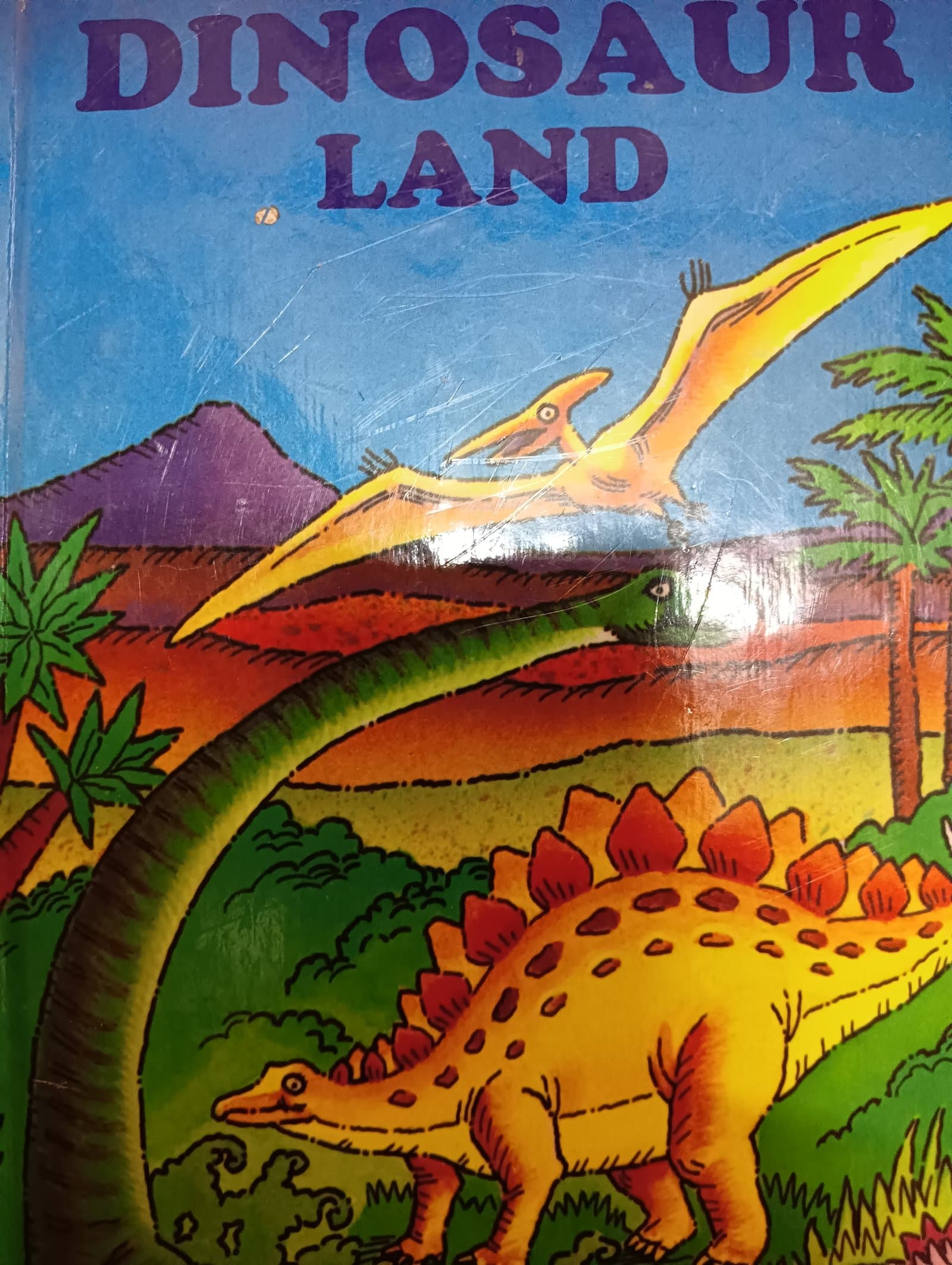 Cover of Dinosaur land
