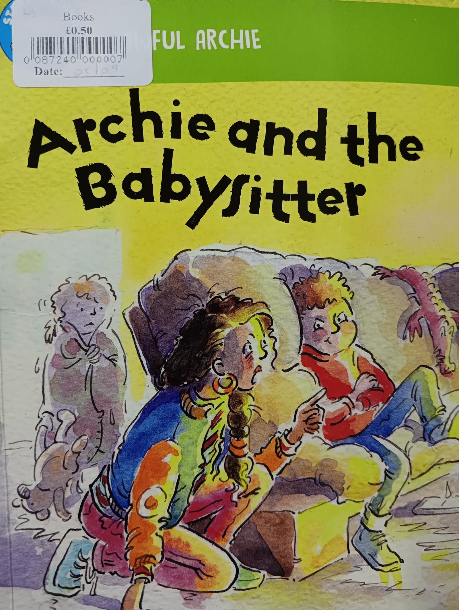 Cover of Archie and the babysitter