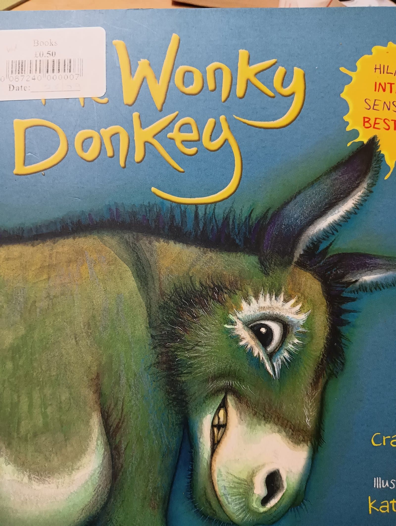 Cover of The wonky Donkey