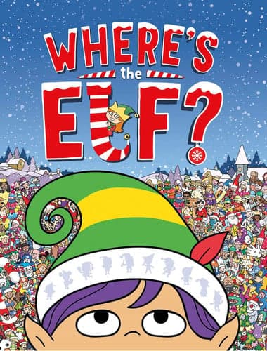 Cover of Where's the Elf? A Christmas Search-and-Find Adventure