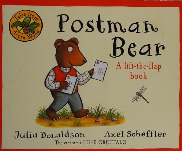 Cover of Postman Bear A Lift-the-Flap Book