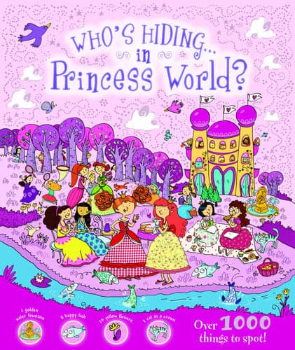 Cover of Who's Hiding in Princess World?.