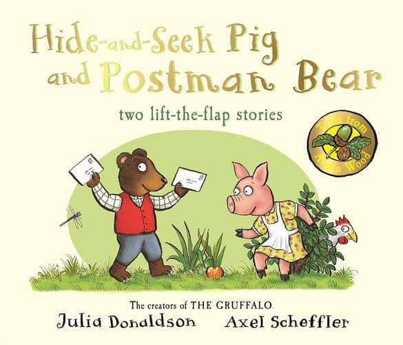 Cover of Tales from Acorn Wood: Hide-And-Seek Pig and Postman Bear