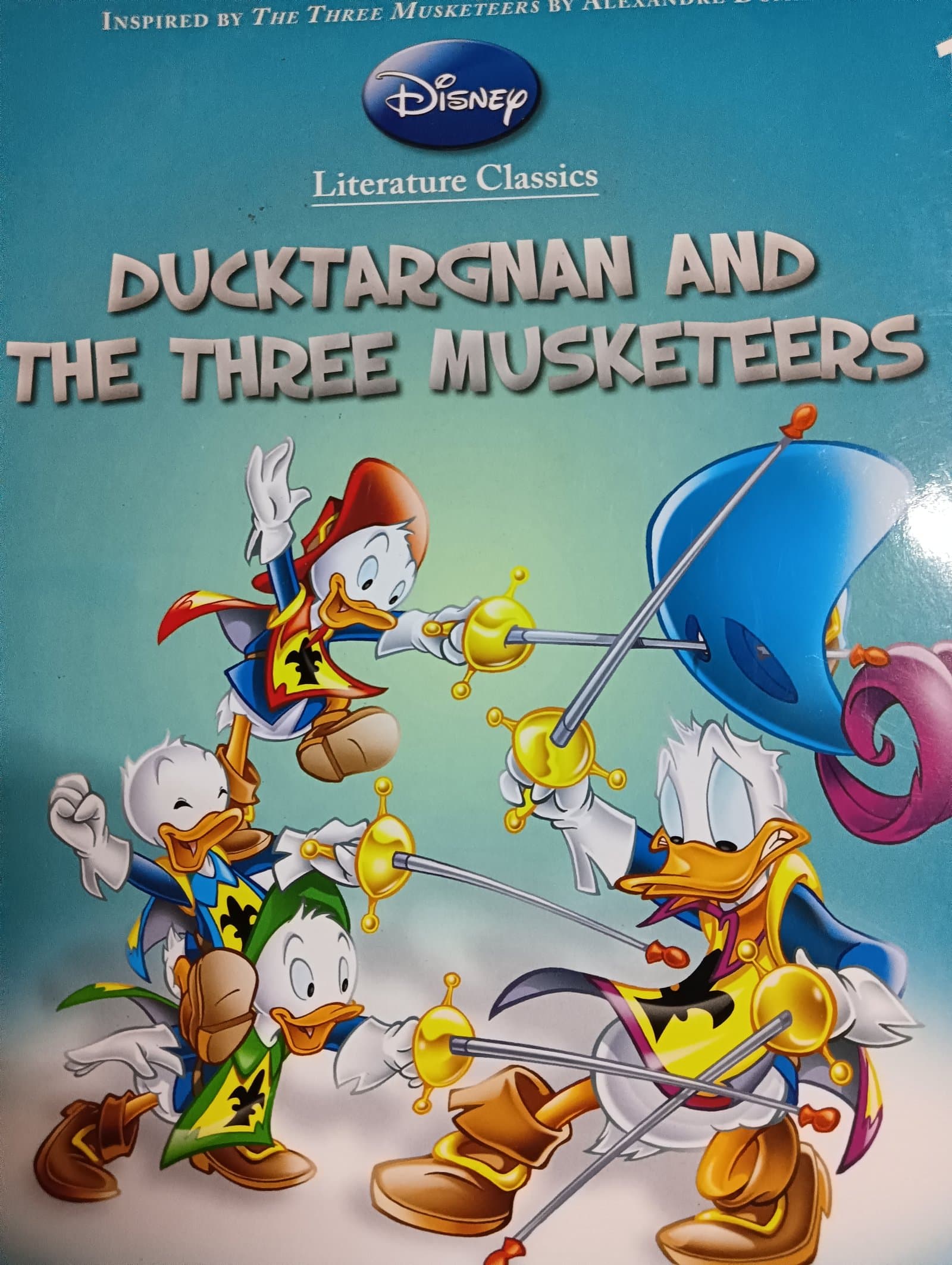 Cover of Ducktargnan and the three musketeers
