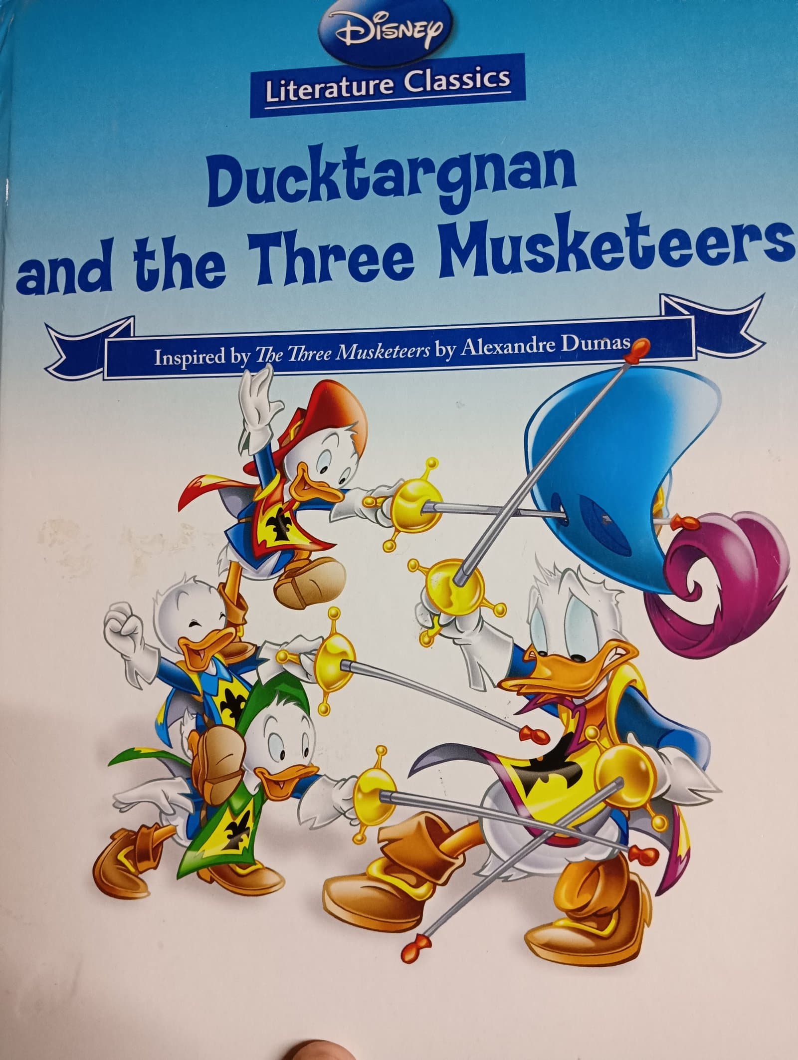 Cover of Ducktargnan and the three musketeers