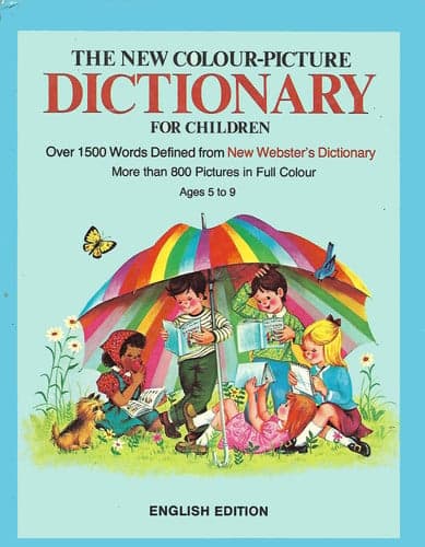 Cover of The new colour-picture dictionary for children