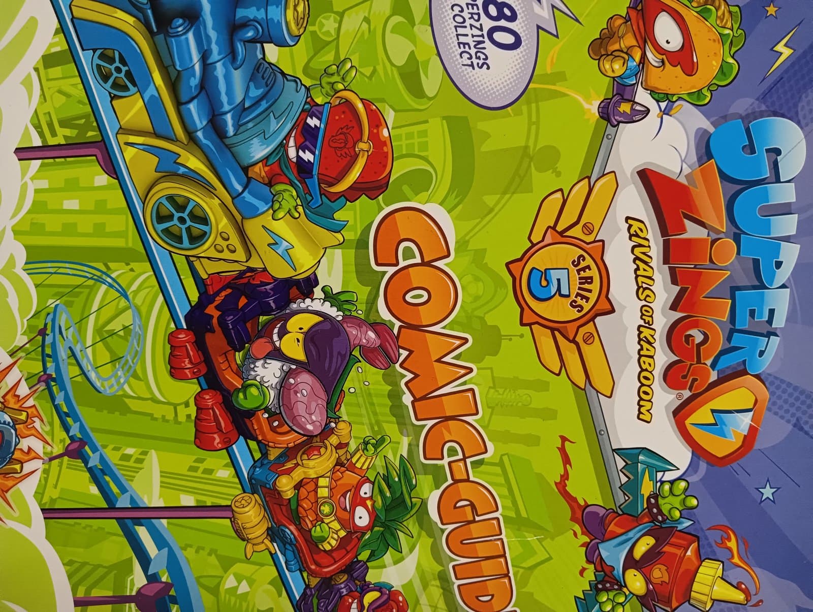 Cover of Super zings comic guide
