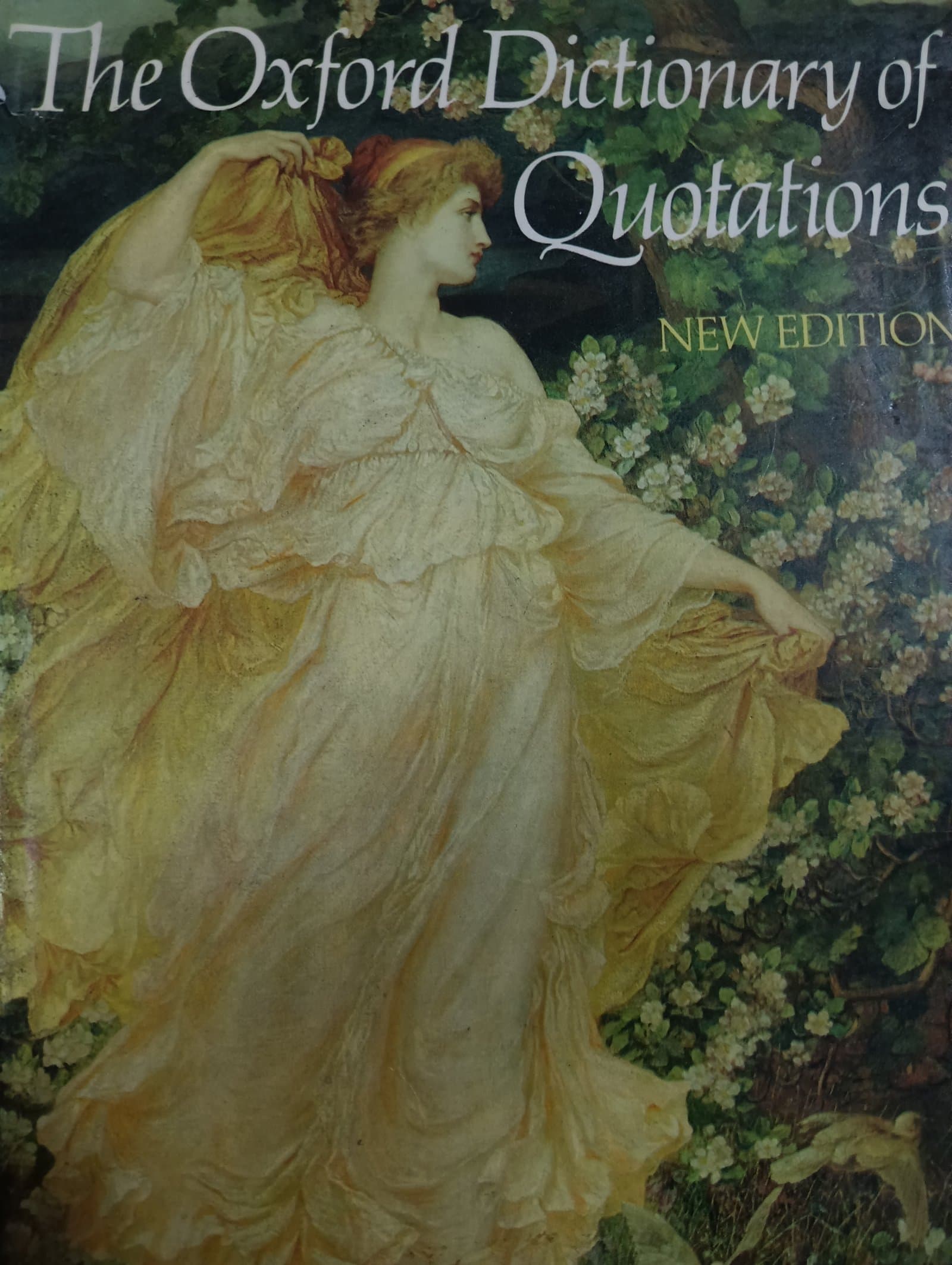 Cover of The Oxford dictionary of quotation