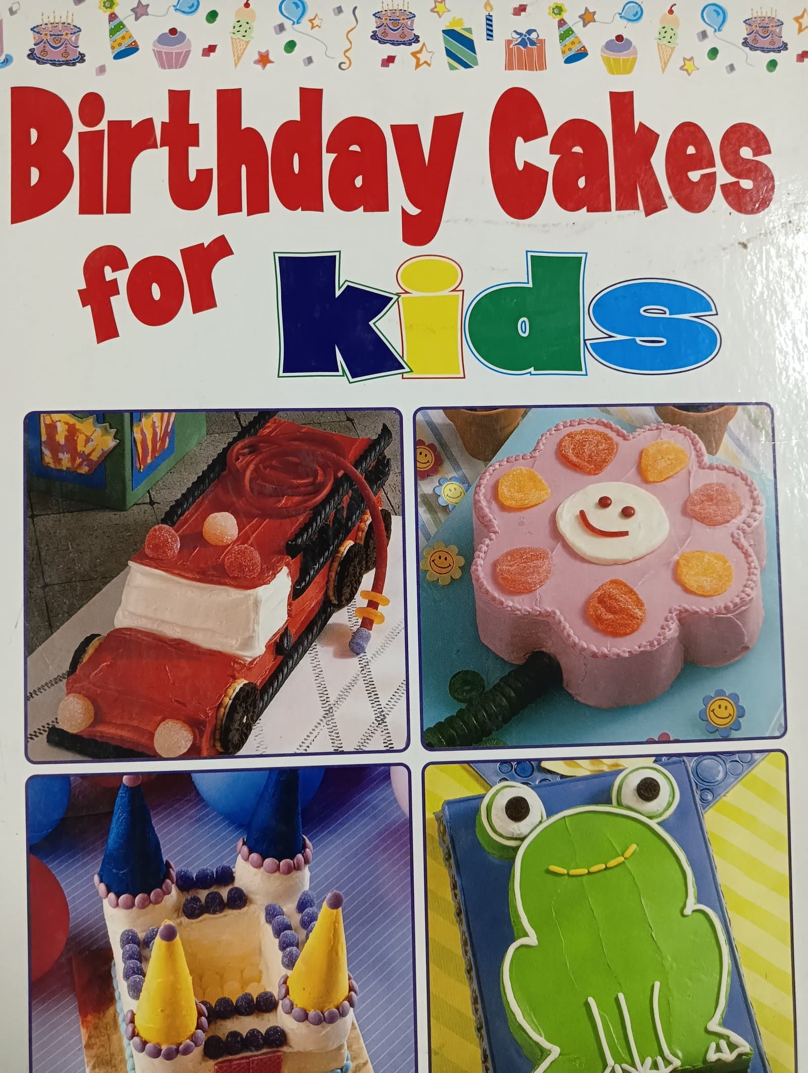 Cover of Birthday cakes for kids